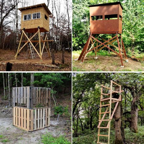 how to build a deer blind